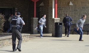 First responders tested their skills at Vantage Career Center on Saturday in an active threat drill. (Sam Shriver/CherryRoad Media)