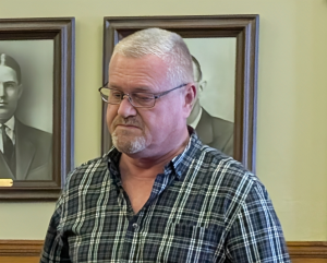 Michael Flickinger of Van Wert was sentenced to three years in prison for sex crimes. (Sam Shriver/CherryRoad Media)