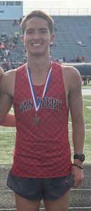 Van Wert’s Owen Scott looks ready to make a lasting impression at this weekend’s Division II State Track and Field Championships at Ohio State University’s Jesse Owens Memorial Stadium. (Photo Submitted)