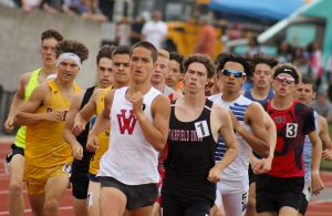Van Wert senior Owen Scott captured a state title in the 1600-meter run with a time of 4:10.19, becoming a state champion in his final meet. (CherryRoad Media/Brandon Unverferth)
