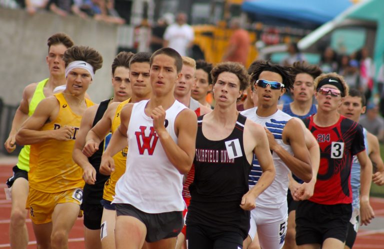 Van Wert senior Owen Scott captured a state title in the 1600-meter run with a time of 4:10.19, becoming a state champion in his final meet. (CherryRoad Media/Brandon Unverferth)