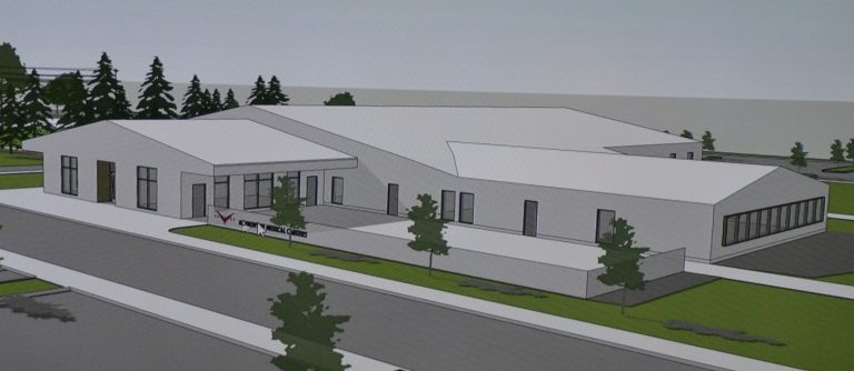 Munger Munger and Associates presented Vantage BOE members with their first look at what the renovated Thomas Edison Building might look like. (Sam Shriver/CherryRoad Media)