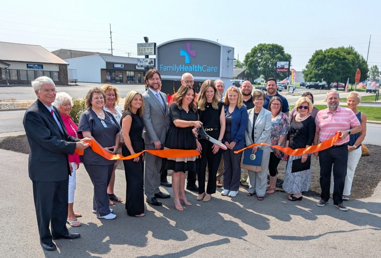 The in-house pharmacy at Family Healthcare of Northwest Ohio was recently dedicated. (Sam Shriver/CherryRoad Media)