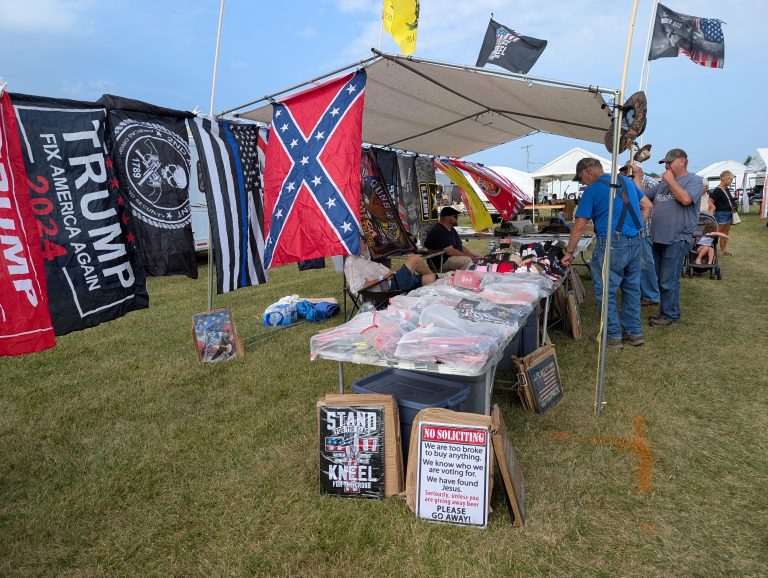 The Willshire Sportsman's Club hosts its annual Trade Days at its property, west of Willshire. (Sam Shriver/CherryRoad Media)