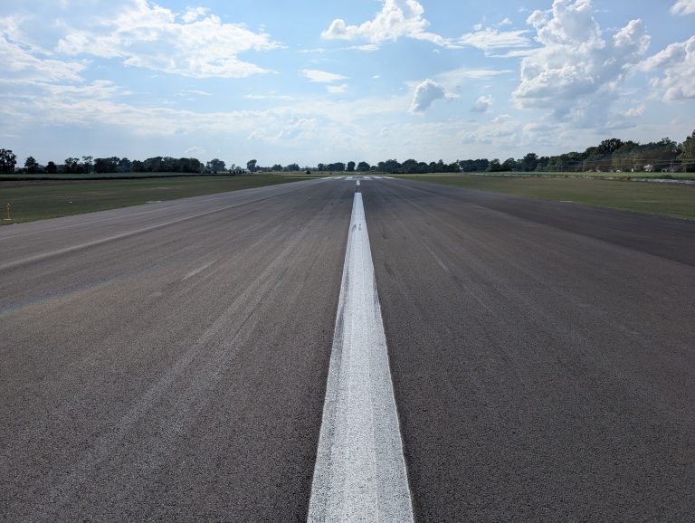 A ribbon cutting for the 1,000 extension of the runway at the Van Wert Regional Airport is set for 11 a.m. on Saturday, Sept. 6. (Sam Shriver/CherryRoad Media)