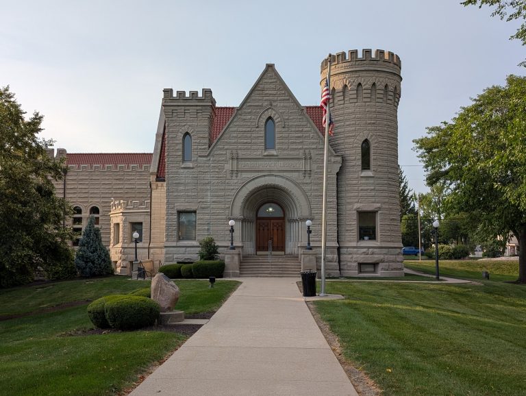 The Brumback Library, the first county library in the U.S., turns 125 on January 1, 2026. (Sam Shriver/CherryRoad Media)