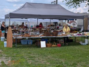 More than 200 vendors are set up at the Van Wert County Fairgrounds for the U.S. 127 sales (Sam Shriver/CherryRoad Media)
