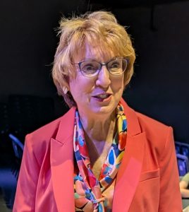 Jolene Brown was the featured speaker at this year’s Farm Bureau, Soil and Water Conservation annual dinner. (Sam Shriver/CherryRoad Media)