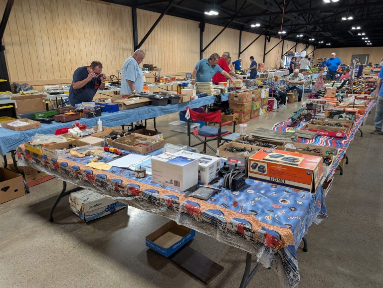 Van Wert Railroad Heritage Weekend featured vendors occupying four buildings at the fairgrounds over the weekend. (Sam Shriver/CherryRoad Media)