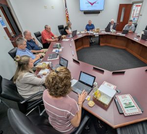 The Vantage Board of Education passed several personnel matters at it’s last meeting before the start of school later this month. (Sam Shriver/CherryRoad Media)