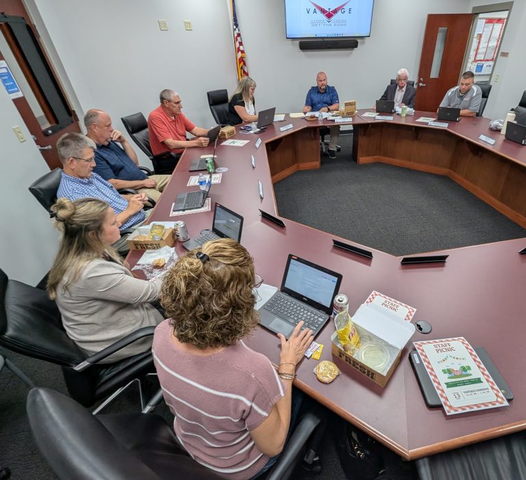 The Vantage Board of Education passed several personnel matters at it’s last meeting before the start of school later this month. (Sam Shriver/CherryRoad Media)