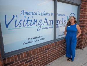 Amber Foust is proud to bring Visiting Angels to Van Wert. (Sam Shriver/CherryRoad Media)