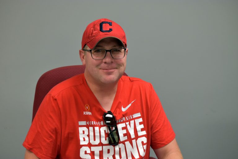 Michael Dirr is the newest member of Convoy Village Council. (Sam Shriver/CherryRoad Media)