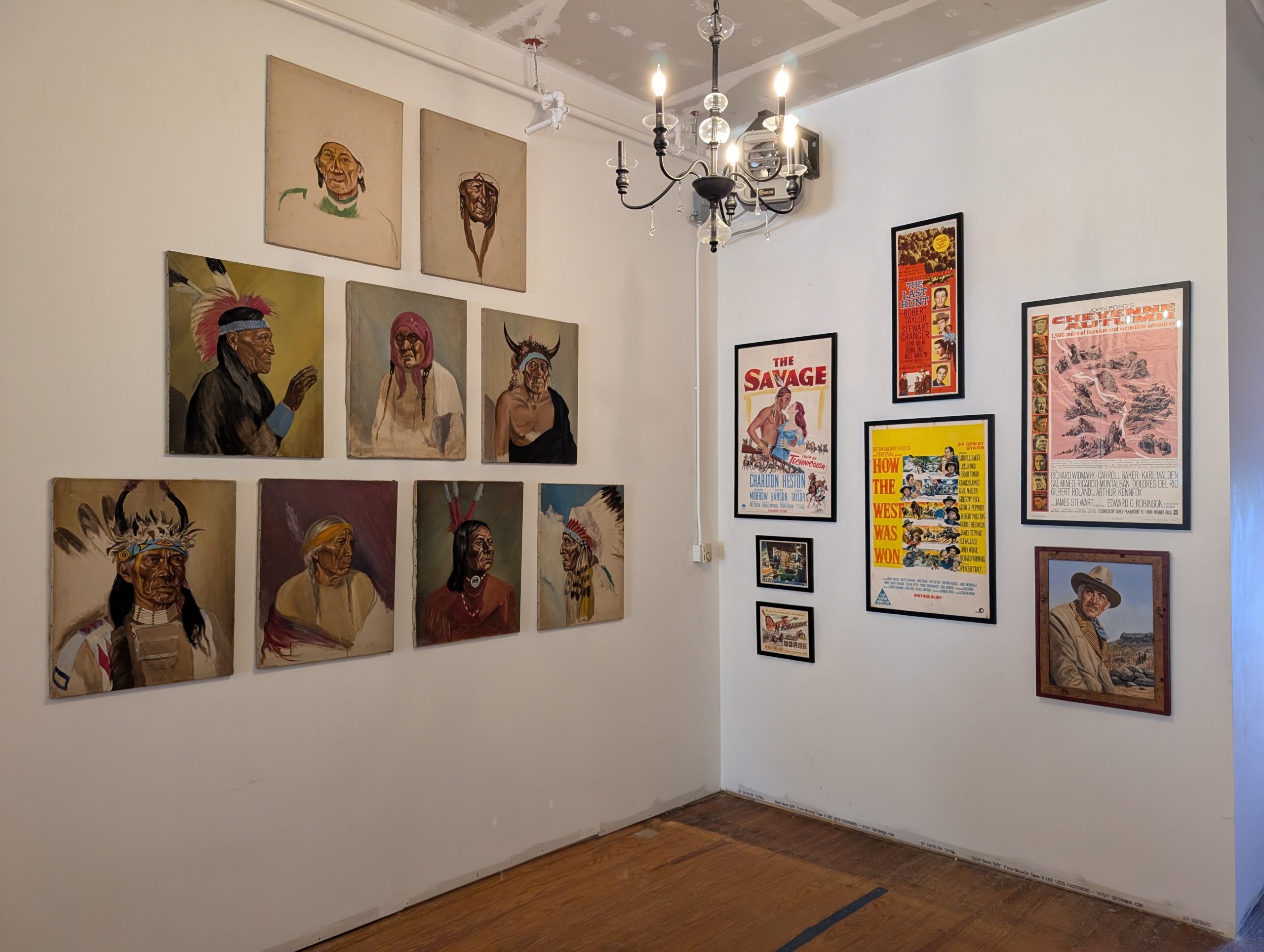 A pop up art show, featuring selections from the David Humphreys Miller Collection, opens on Friday. (Sam Shriver/CherryRoad Media)