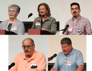 Five candidates are running for Council-At-Large. (submitted photo)