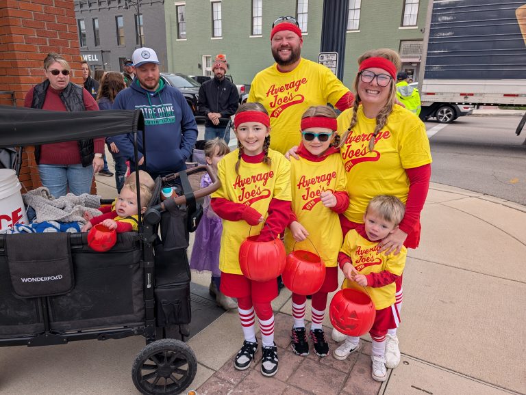 Just a bunch of Average Joes dressed up for Van Wert's Trick or Treat. (Sam Shriver/CherryRoad Media)
