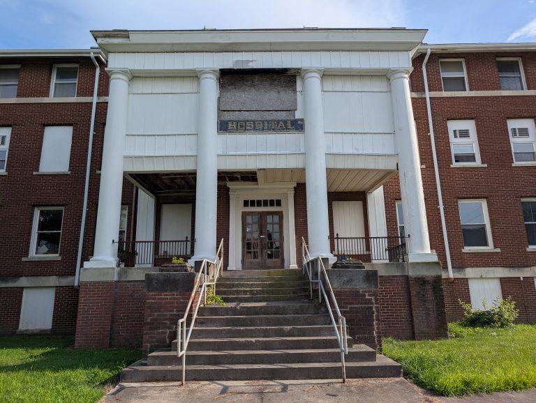 Rumors that the old Van Rue Hospital were haunted have persisted throughout the years. (Sam Shriver/CherryRoad Media)
