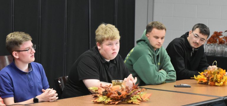 A group of German exchange students have been in the area learning about our culture and Vantage Career Center. (Sam Shriver/CherryRoad Media)
